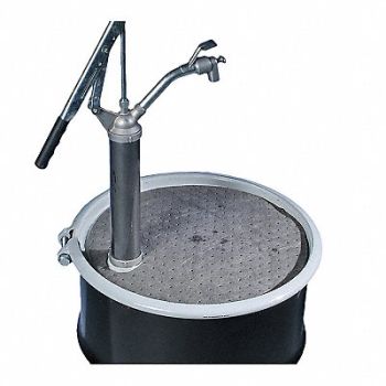 PIG Drum Top Absorb Pad Universal Gray PK25, 30RA78