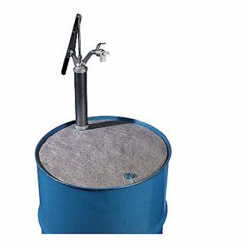 PIG Drum Top Absorb Pad Universal Gray PK25, 30RA79