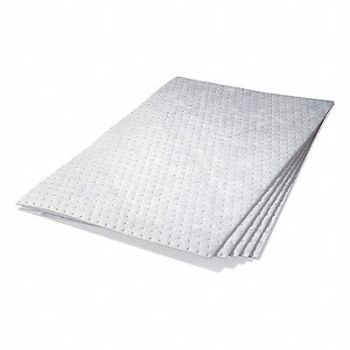 PIG Absorb Pad Oil-Based Liquids White PK5, 30RA98