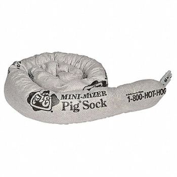 PIG Absorbent Sock Universal 3 ft 6 L PK60, 30RC03