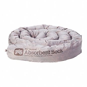 PIG Absorbent Sock Universal 8 ft L PK16, 30RC04