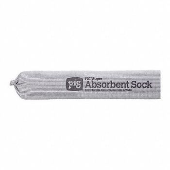 PIG Absorbent Sock Universal 3 ft 6 L PK35, 30RC18