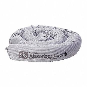 PIG Absorbent Sock Universal 7 ft L PK12, 30RC19