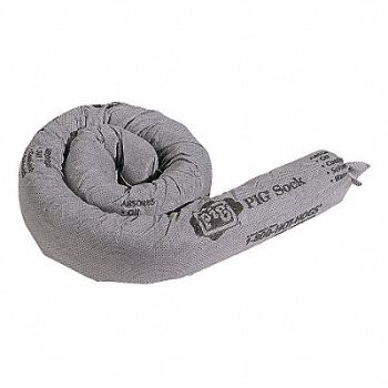 PIG Absorbent Boom Universal 4 ft L PK40, 30RC22
