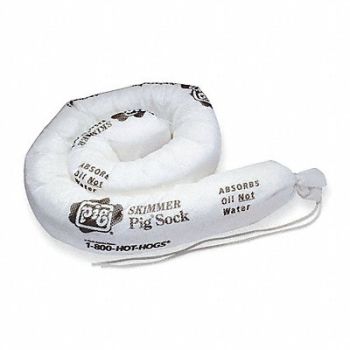 PIG Absorb Sock Oil-Based Liquids 4ft L PK10, 30RC52