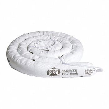 PIG Absorb Sock Oil-Based Liquids 10ft L PK6, 30RC53