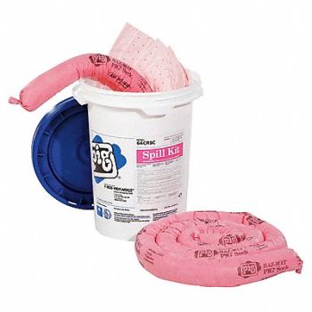 PIG Spill Kit Chem/Hazmat White, 30RE51