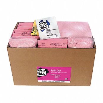 PIG Spill Kit Refill Chem/Hazmat Pink, 30RF09