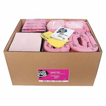 PIG Spill Kit Refill Chem/Hazmat Pink, 30RF10