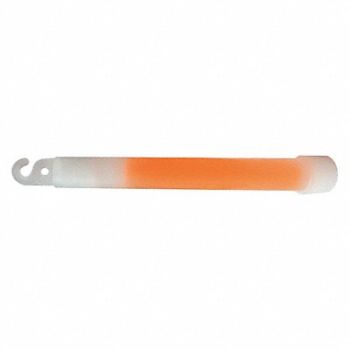 GRAINGER APPROVED Lightstick Orange 8 hr 6 in PK10, 30RU40