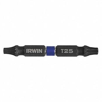 IRWIN Insert Bit Power Dbl End Hex Shank PK2, 55KH04
