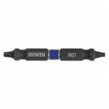 IRWIN Insert Bit Power Dbl End Hex Shank PK2, 55KG96