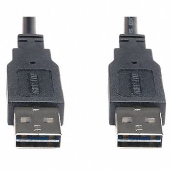 TRIPP LITE Reversible USB Cable Black 3 ft., 30UJ11