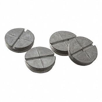 RACO Closure Plug Zinc 3/4 in NPT PK4, 30UJ95