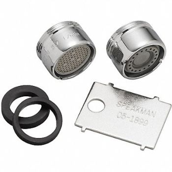 SPEAKMAN Spray Outlet Brass 13/16 in - 27 Chrome, 30UL82