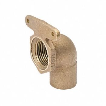 STREAMLINE Elbow 90 Deg Copper 1/2 Tube CxFPT, 30UN22
