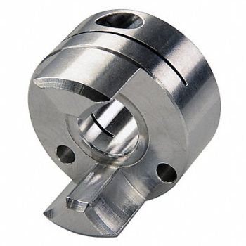 RULAND MANUFACTURING Curved Jaw Coupling Hub 9mm Aluminum, 30UP58