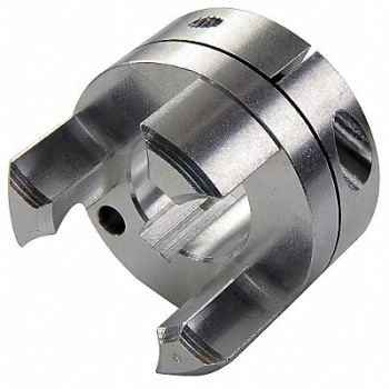 RULAND MANUFACTURING Curved Jaw Coupling Hub 14mm Aluminum, 30UP94