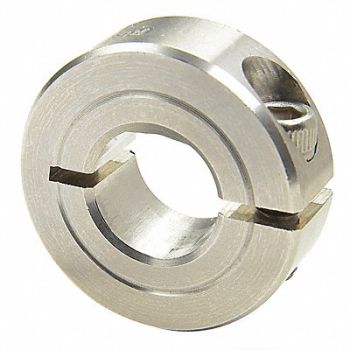 RULAND MANUFACTURING Shaft Collar D-Bore 1Pc 1/2 In 303 SS, 30VK76