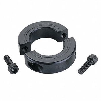 RULAND MANUFACTURING Shaft Collar Clamp 2Pc 1/4 In Steel, 30VN28