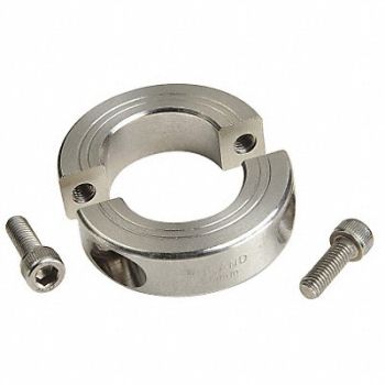 RULAND MANUFACTURING Shaft Collar Clamp 2Pc 3mm 316 SS, 30VN08