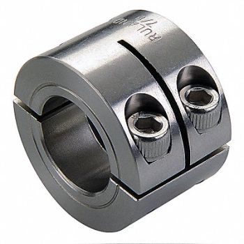 RULAND MANUFACTURING Shaft Collar Clamp 2Pc 8mm 303 SS, 30VP40