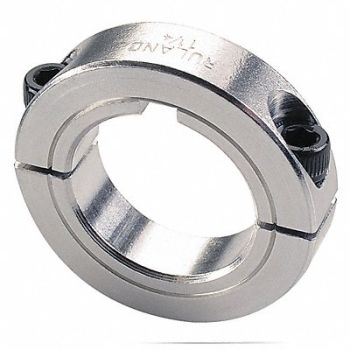 RULAND MANUFACTURING Shaft Collar Clamp 2Pc 1/2 In Alum, 30VT56