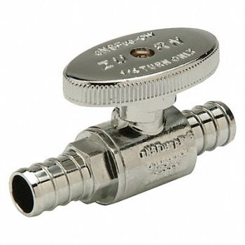 ZURN PEX Multi-Turn Supply Stop Straight Barb Pex, 30VX48