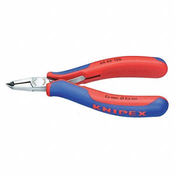 KNIPEX Diagonal Cutting Plier 4-3/4 L, 30WJ67