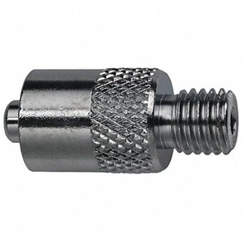 GRAINGER APPROVED Male Luer 1/4-28 303 SS Silver, 30WK04