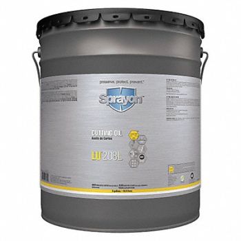 SPRAYON Cutting Oil Petroleum Base 5 gal., 30WK48