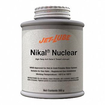 JET-LUBE Nuclear Grd Anti-Seize 1/2 lb BrshTp Cn, 30WK64