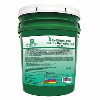 RENEWABLE LUBRICANTS Hydraulic Oil Pail Yellow 5 gal., 30WK99