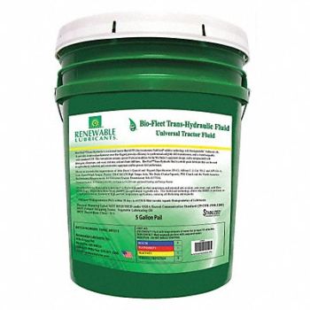 RENEWABLE LUBRICANTS Hydraulic Oil Pail Yellow 5 gal., 30WL06