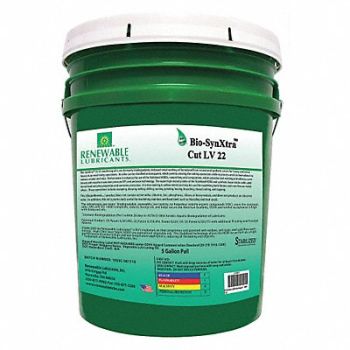 RENEWABLE LUBRICANTS Cutting Oil Pail Yellow 5 gal., 30WL77