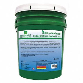 RENEWABLE LUBRICANTS Cutting Oil Pail Yellow 5 gal., 30WL85