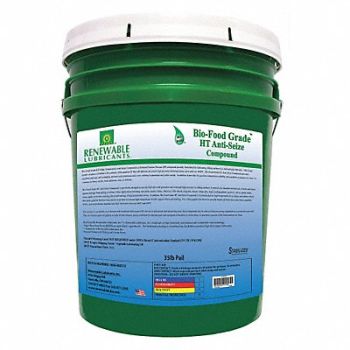 RENEWABLE LUBRICANTS Food Grade Anti-Seize 35 lb Pail, 30WL87