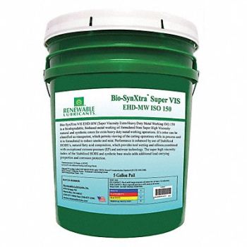 RENEWABLE LUBRICANTS Cutting Oil Pail Yellow 5 gal., 30WL90