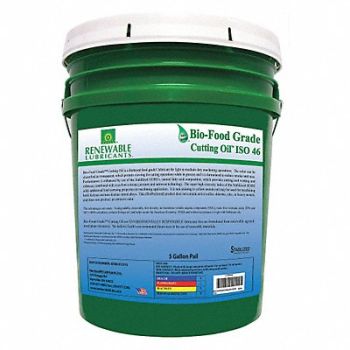 RENEWABLE LUBRICANTS Cutting Oil Pail Yellow 5 gal., 30WL96