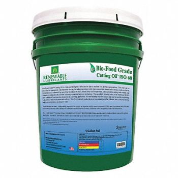 RENEWABLE LUBRICANTS Cutting Oil Pail Yellow 5 gal., 30WL98