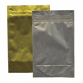 KAPAK BY AMPAC Stand-Up Pouch Black Clear PK500, 30WP21