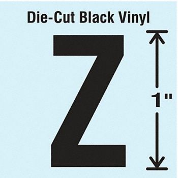 STRANCO INC Die Cut Letter Label Z 10 Cards PK10, 30WZ87