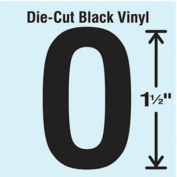 STRANCO INC Die Cut Letter Label O 10 Cards PK10, 30XA13