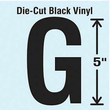 STRANCO INC Die Cut Letter Label G 10 Cards PK10, 30XC50