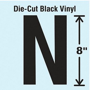 STRANCO INC Die Cut Letter Label N, 30XD30