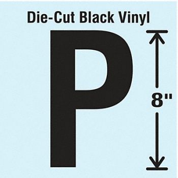 STRANCO INC Die Cut Letter Label P, 30XD32