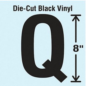 STRANCO INC Die Cut Letter Label Q, 30XD33