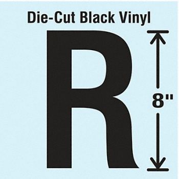 STRANCO INC Die Cut Letter Label R, 30XD34