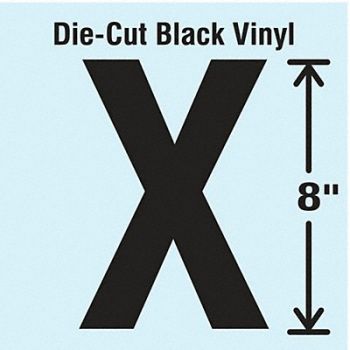 STRANCO INC Die Cut Letter Label X, 30XD40