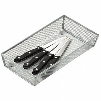 HONEY-CAN-DO Cutlery Tray 12-1/2inLx6-1/2inW, 30XN07